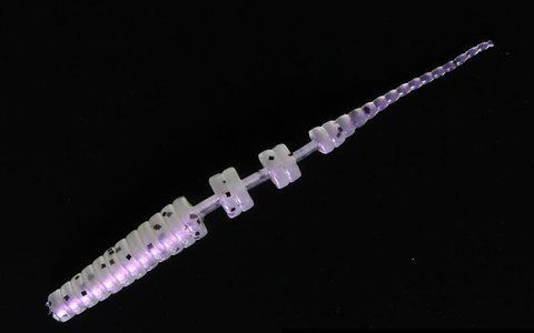 Силіконова приманка Worm 3" колір 39 400468 фото