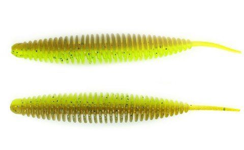 Силіконова приманка AIR leech 3" колір D.C 21/12 4758840 фото