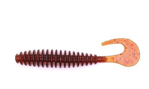 Силіконова приманка Worm Tail 3" колір 34 5491507 фото