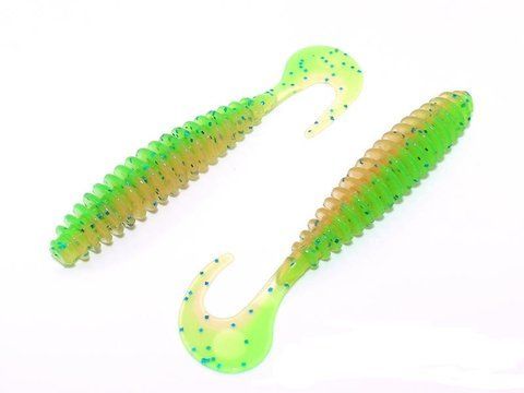 Силіконова приманка Worm Tail 3" колір D.C 15/07 400502 фото