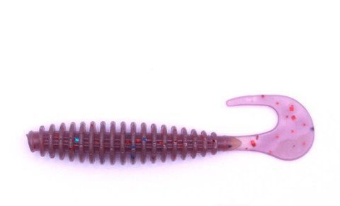 Силіконова приманка Worm Tail 3" колір 41 200104 фото