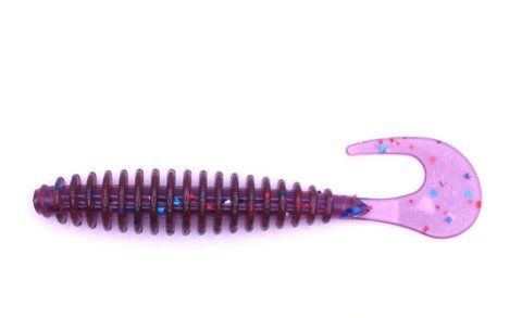 Силіконова приманка Worm Tail 3" колір 43 200106 фото