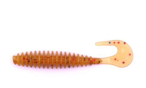 Силіконова приманка Worm Tail 4" колір 40 200107 фото