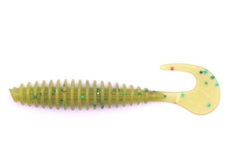 Силіконова приманка Worm Tail 4" колір 42 200109 фото