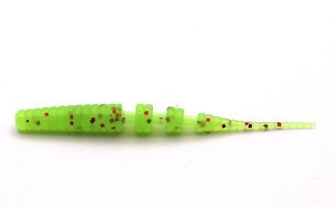 Силіконова приманка Worm 2.2" колір 35 200069 фото