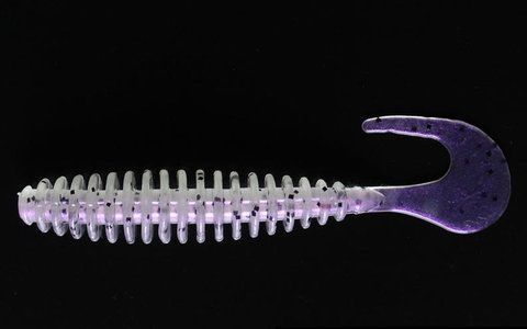 Силіконова приманка Worm Tail 4" колір 39 400508 фото